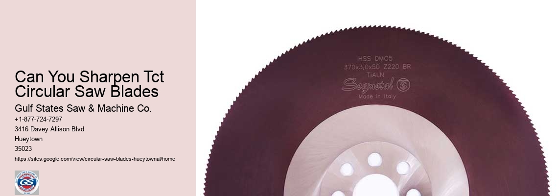 Types Of Circular Saw Blades