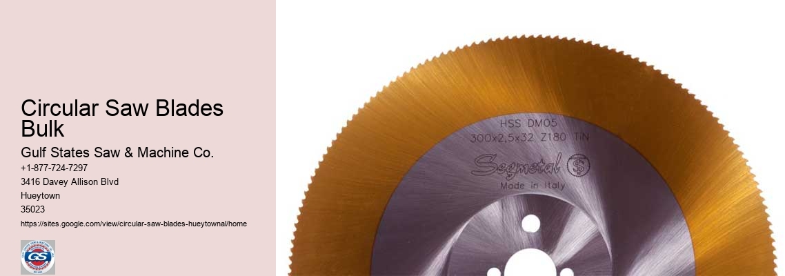 Cermet Circular Saw Blades