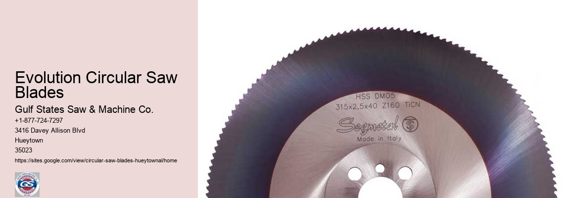 Circular Saw Blade Geometry